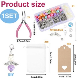 CLDURHGE Angel Keychain Favor, Bulk Celebration Favors – Enchanting Angel Wings Charm Sets for Presents and Decorations, Perfect for Various Occasions - Weddings, Baptisms