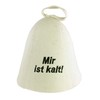 GMMH® Sauna Hat Sauna Cap Felt Cap 100% Cotton Sauna