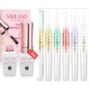 SAVILAND SAVILAND 6PCS Natural Cuticle Oil Pen with Clear Pink