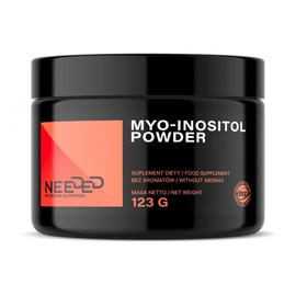 Myo-Inositol Powder 123g - 2000 mg per Serving, 60 Servings - Vegan and No Additives -Enhances Mental Clarity & Mood - Diet Supplement by MZ
