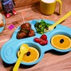 Dulton M&B Kids Plate Set Car K915-1274C Tray: Height 1.2