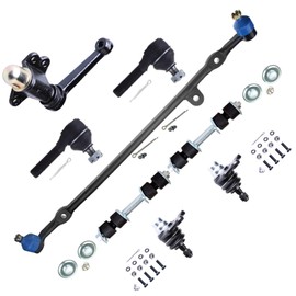 cciyu Front Ball Joint Tie Rod End Sway Bar Center Link Idler Arm fit 1984 1985 1986 1987 1988 for Toyota Pickup RWD 8Pcs Suspension Kit