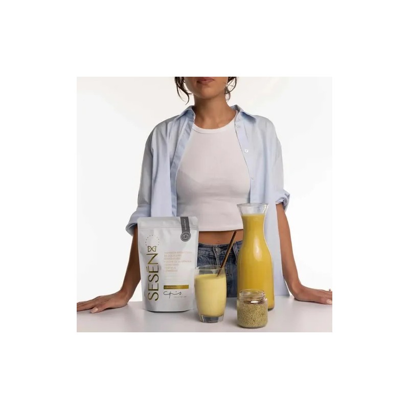 Sesen Golden Milk Peptidos De Colágeno Hidrolizado Vit B Sfn