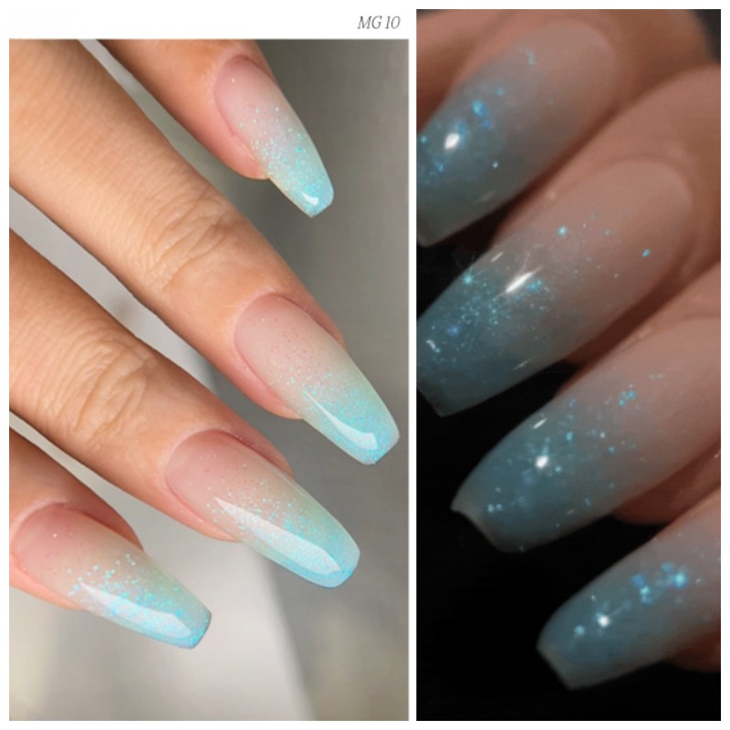 MIGOTHIC Love Actually Glitter Gel 10ml, Color:MG03 : MG04