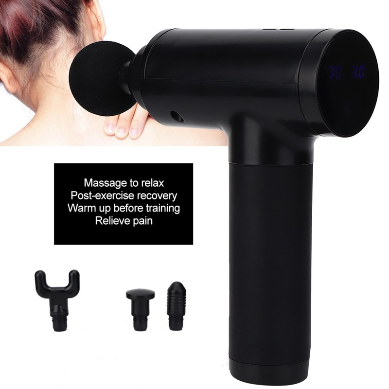 Massage Gun 6 Levels Wireless Charging Muscle Pain Fatigue Relive