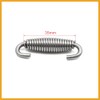 Partuto 8pcs 60mm Stainless Steel Motorcycle Exhaust Pipe Springs Universal