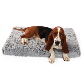 Dog Bed Large Memory Foam Dog Bed Comfortably Orthopaedic Dog beds Detachable and Washable Pet Dog Bed Dog Mat Cage Dog Box Mat 39-24-4in
