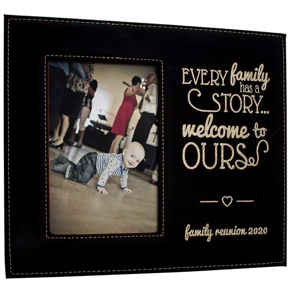 PlaqueMaker Customizable Picture Frame - Include A Special Message Your