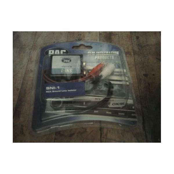 Pac Sni-1 Ground Loop Signal Isolator Pac (606523100007)