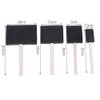 ZJchao brocha Espuma Cepillo Esponja Espuma Limpieza de 4pcs Set