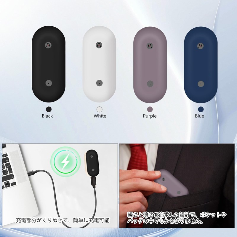 Chisafly For PLAUD NotePin AI ボイスレコーダー 用 ケース カバー 保護ケース