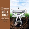 YARDDOG Mole Trap - Step-to-Set Scissor Style, Commercial Grade Durable