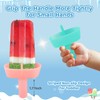 5 Packs Popsicle Holders for Kids, Drip Free Popsicle Holder