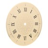 Mipcase 2pcs Aluminum DIY Clock Dial Replacement Stylish Roman Numeral
