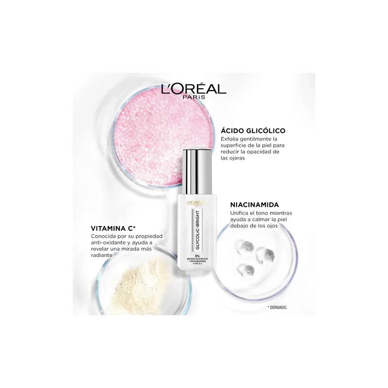 Loréal Antimanchas Glycolic Crema Día Noche Sérum Ojos