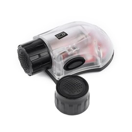 QIRUIMY Tactical Helmet Light, Signal Light with Optional 5 Modes IR & Visible LED IFF Helmet Strobe for Outdoor Fast Rescue Adventure (BK-RED)