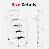 HBTower Step Ladder Folding Step Stool Step Ladder, Step Stool