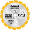 DEWALT Circular Saw Blade, 7 1/4 Inch, 18 Tooth, Wood