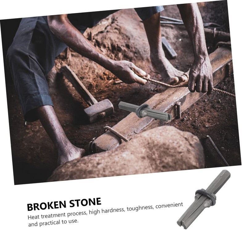 DOITOOL 1pc Heavy Duty Stone Splitter Portable Granite and Concrete