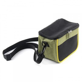 MiOYOOW Hamster Carry Bag, Breathable Guinea Pig Carry Bag, Portable Small Animal Travel Cage for Small Animals, Hamsters, Sugar Gliders, Squirrels, Gerbils, Rabbits, Kittens