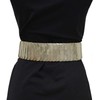 Glamexx24 Women's Elastic Waist Belt 6 cm Wide Waist Belt