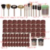 SEIWEI 150 Pcs Mini Drilling Grinder Rotary Accessories Kit Tool