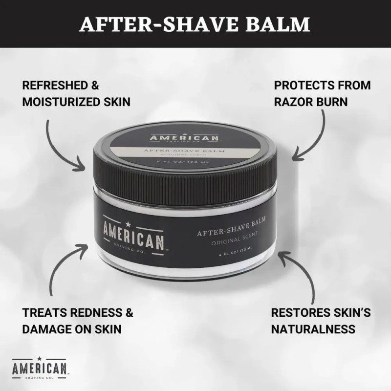 Bálsamo Para Después Del Afeitado American Shaving Co Smooth