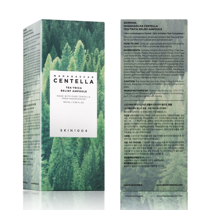 SKIN1004 Tea Trica Relief Ampoule 100ml / Tea-Trica Relief Ampoule