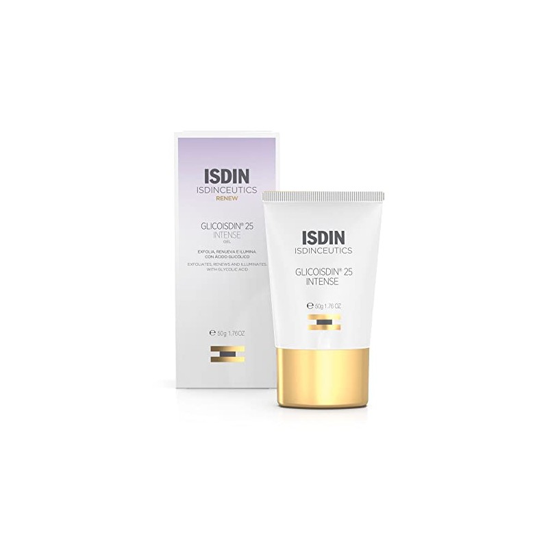 ISDIN ISDINCEUTICS Glicoisdin 25 Intense, Gel Facial Efecto Peeling con