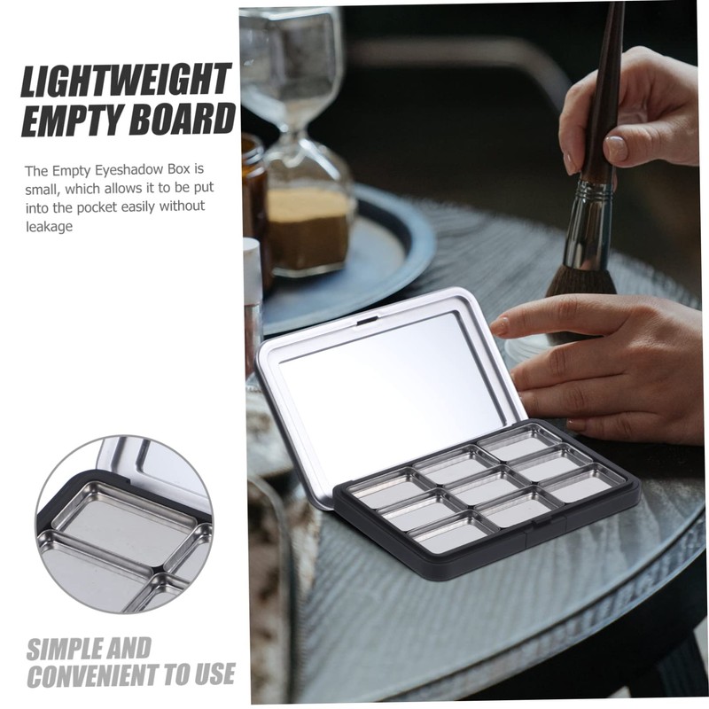 POPETPOP 2 Sets Magnet-Box, leer, leer, Lidschatten-Palette, leer, Lippenstift, leer,