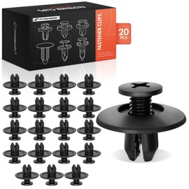 A-Premium 20PCS Nylon Quarter Panel Wheel Opening Molding Screw Retainer Clips Compatible with Toyota Camry, RAV4, RAV4 Prime, Corolla, Prius, Tacoma, Highlander, Tundra, Sienna, 4Runner, Matrix