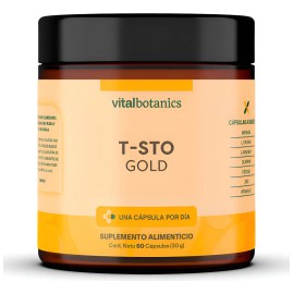 Testo Gold Con 60 Capsulas. Suplemento Alimenticio- Multivit No