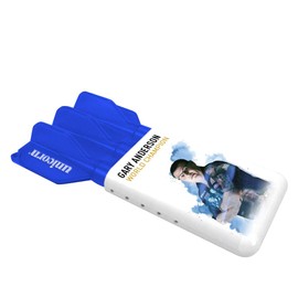 Unicorn Darts Gary Anderson Slider Dart Case, Blue/White, Standard