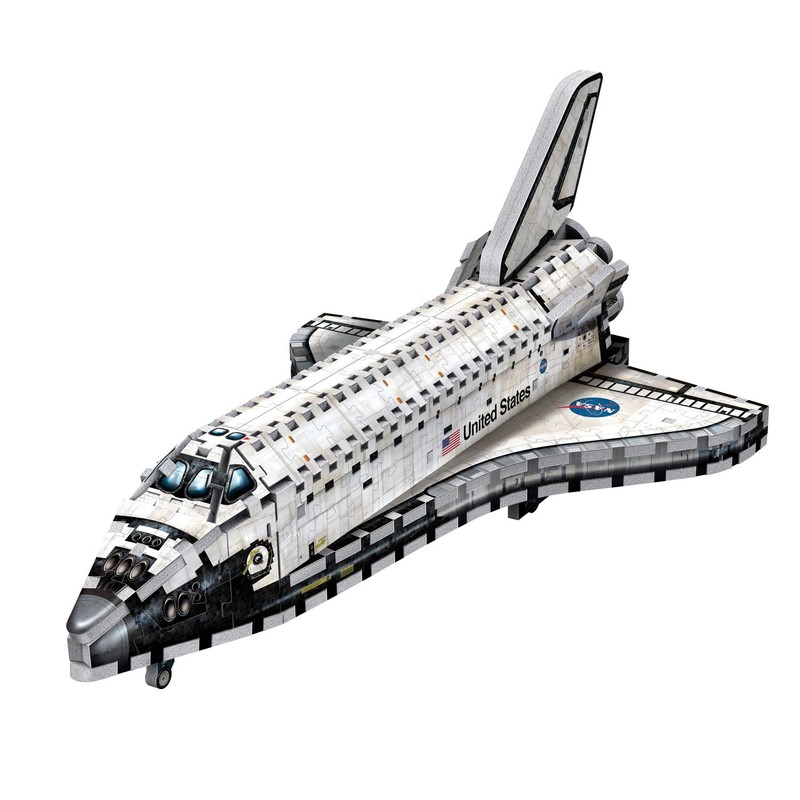 WREBBIT 3D Space Shuttle Orbiter 3D jigsaw puzzle (435-piece)