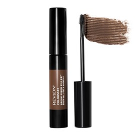 REVLON Revlon ColorStay Brow Fiber Filler, Longwearing & Volumizing Waterproof Eyebrow Gel, 303 Medium Brown, 0.23 fl. oz.