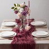 Table Runner Cheesecloth 10 FT Boho Rustic Table Runner Gauze