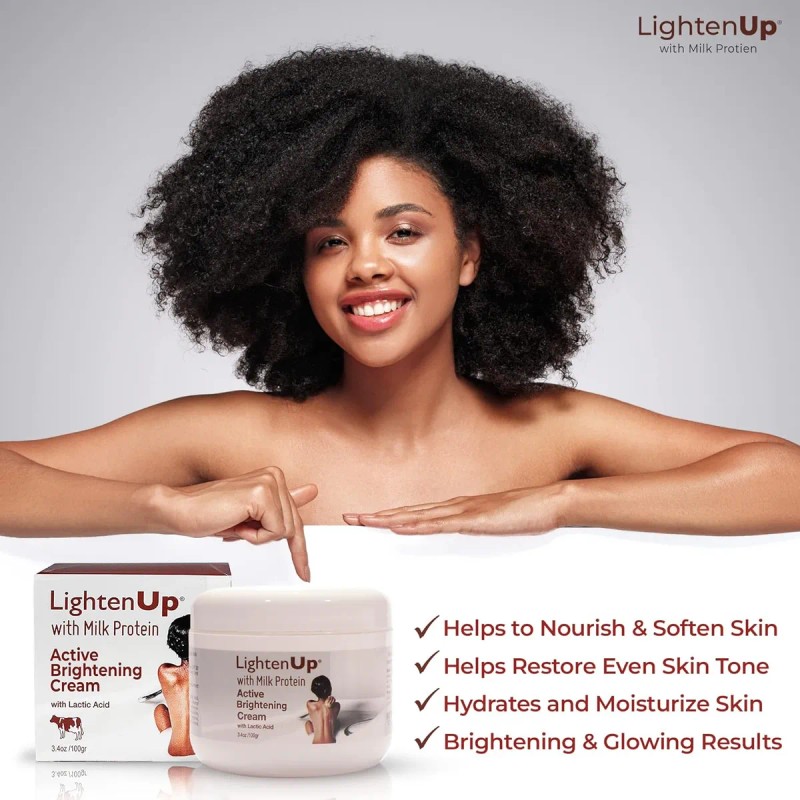 Crema Iluminadora De Ácido Láctico Omic Lighten-up, 100 Ml,