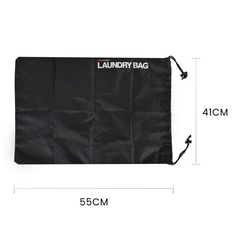 Flightmode Travel Laundry Bag with Drawstring Closure, 2 Pieces Heavy