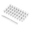 36Pcs Steel Letter Number Leather Stamper Punching Tool for DIY