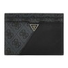 GUESS Card Holder Coal Logo, black, Elegant