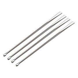 アズワン ラボランスパーテル150mm丸細 11本 /9-891-02