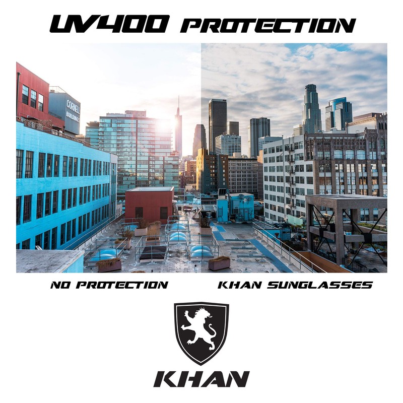 Khan Shuttle - One Piece Shield Sunglasses (Silver Red)