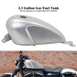 YHMTIVTU 12.5L 3.3 Gallon Gas Fuel Tank Injection Fit for Harley Sportster XL 883 1200