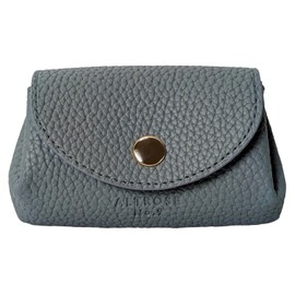 Cross Marbury R54 Mini Wallet That Won't Break Bills, Card Storage, Coin Purse, Easy to Use, Small, Compact, Cute, Simple,, grain blue