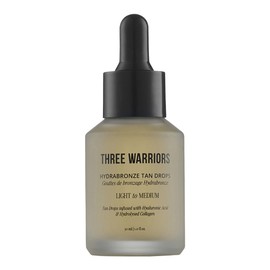 Three Warriors Hydrabronze Face Tan Drops, Light-Medium 30ml