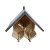 Dehner Natura Wild Bird Peanut Butter House Triple Feeding Station