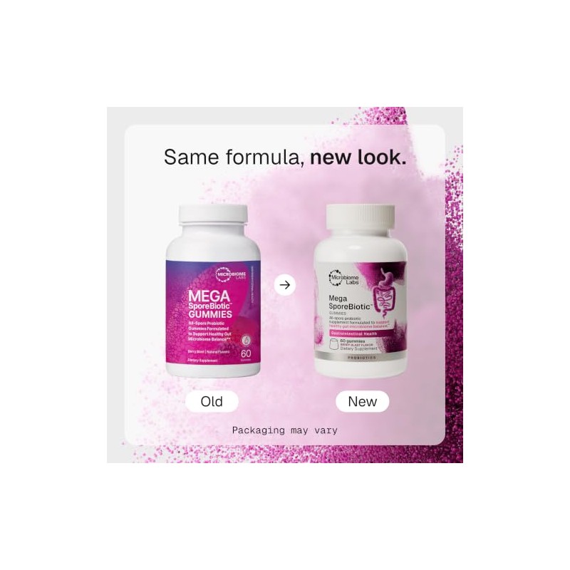 Microbiome Labs Gomitas Probi?ticas a Base de Esporas para Mujeres