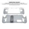 Protective Case Compatible with Steam Deck Game Console, Clear Shockproof