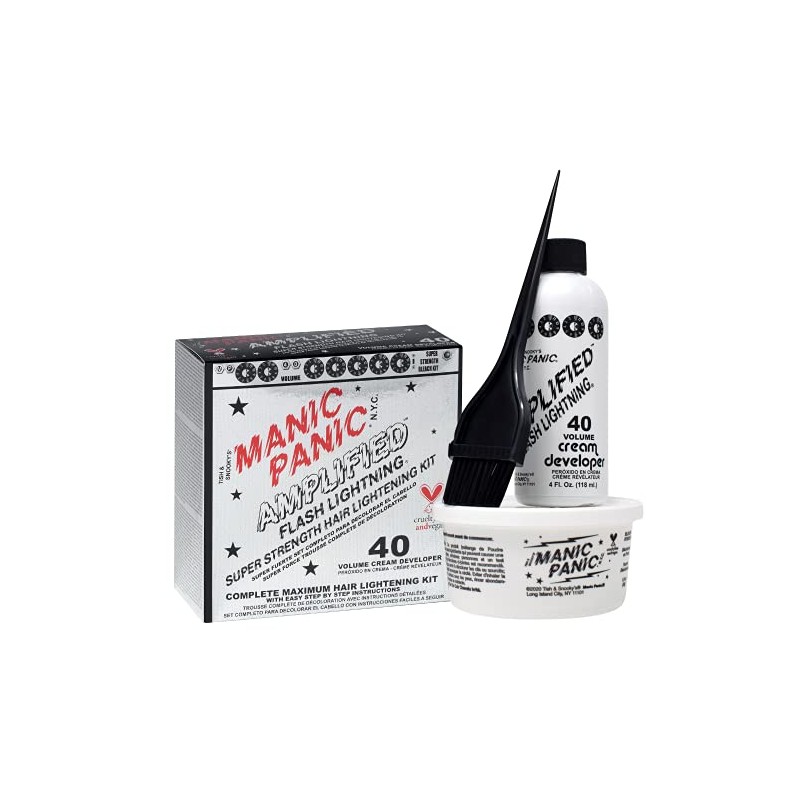 Manic Panic 40 Vol Lightning Kit de blanqueador para el