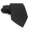 Masonic Black Polyester Tie